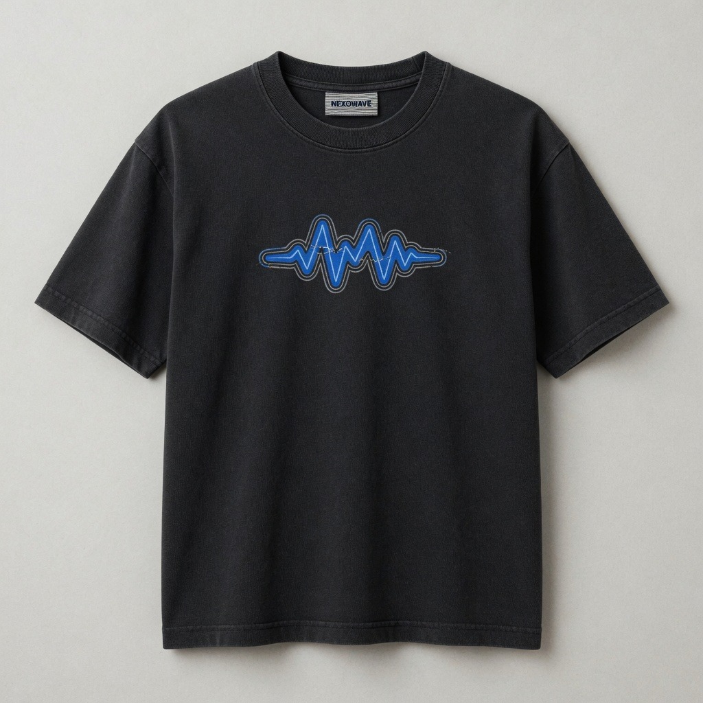 Blue Frequency Tee